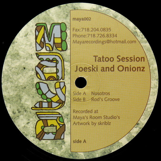 Joeski And Onionz - Tatoo Session (12")