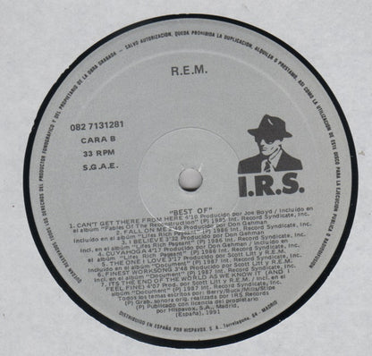 R.E.M. - The Best Of R.E.M. (LP, Comp)