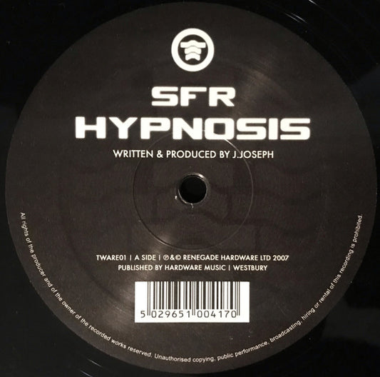 SFR  - Hypnosis / Rebound (12")