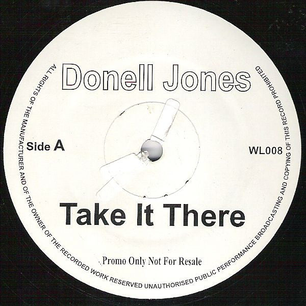 Donell Jones & Guru : Take It There / Hustlin Daze (12", Unofficial)