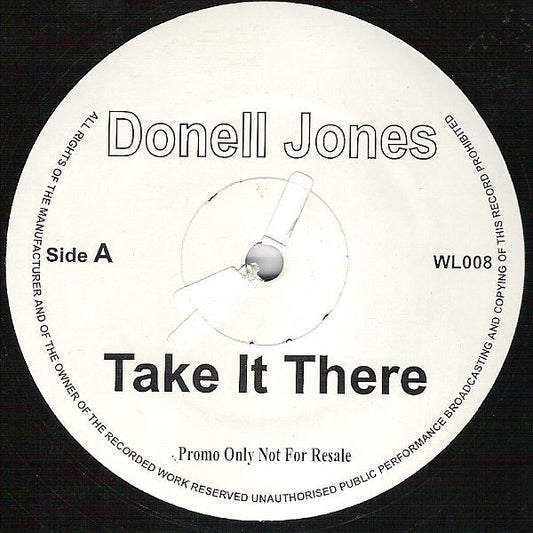 Donell Jones & Guru : Take It There / Hustlin Daze (12", Unofficial)