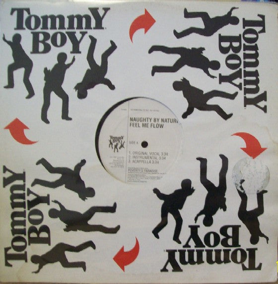 Naughty By Nature - Feel Me Flow / Craziest (12", Promo)