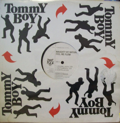 Naughty By Nature - Feel Me Flow / Craziest (12", Promo)