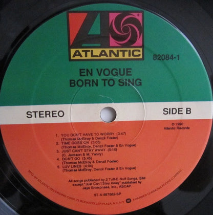En Vogue - Born To Sing (LP, Album)