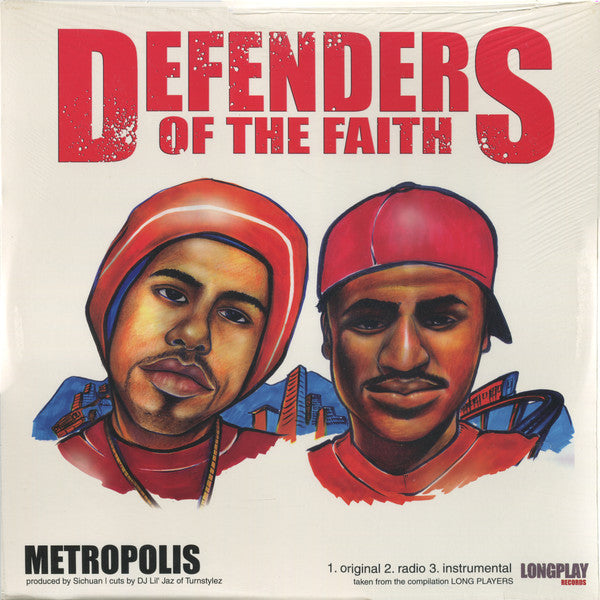 Saukrates & Kardinal Offishall / Defenders Of The Faith (3) : Doin' It / Metropolis (12")