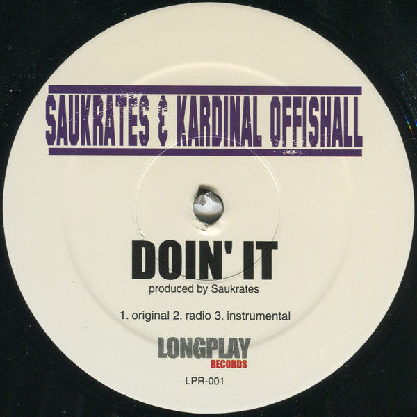 Saukrates & Kardinal Offishall / Defenders Of The Faith (3) : Doin' It / Metropolis (12")