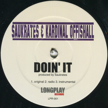 Saukrates & Kardinal Offishall / Defenders Of The Faith (3) : Doin' It / Metropolis (12")