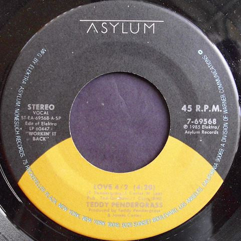 Teddy Pendergrass : Love 4/2 (7", Single, Spe)