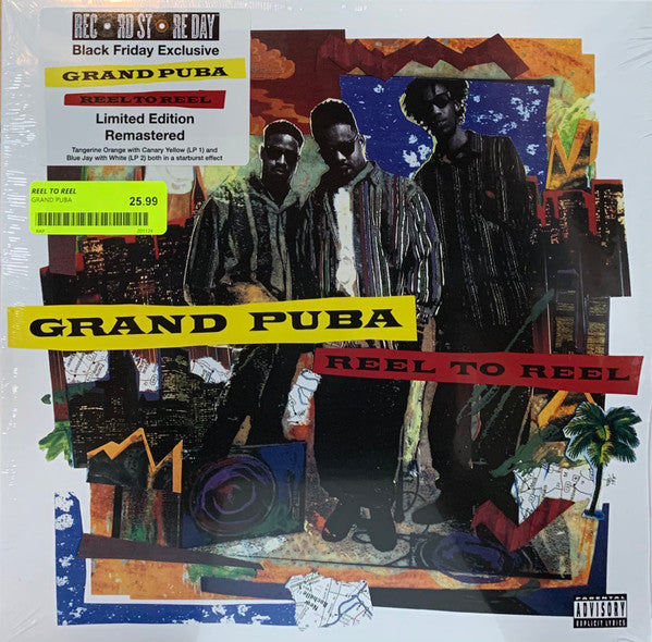 Grand Puba - Reel To Reel (Album, Ltd + LP, Ora + LP, Blu)