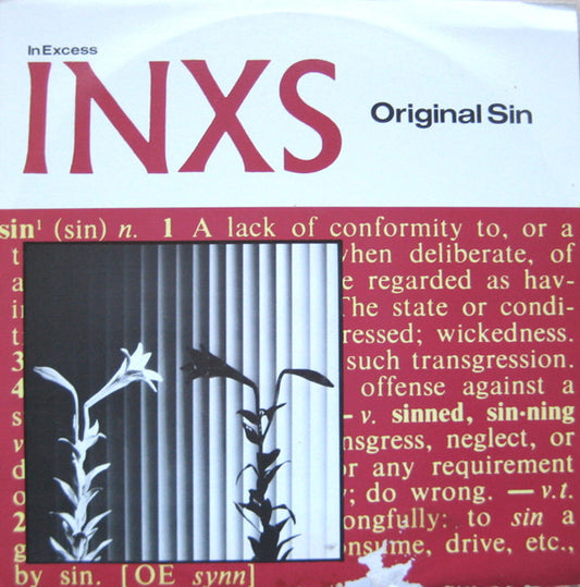 INXS : Original Sin (12")