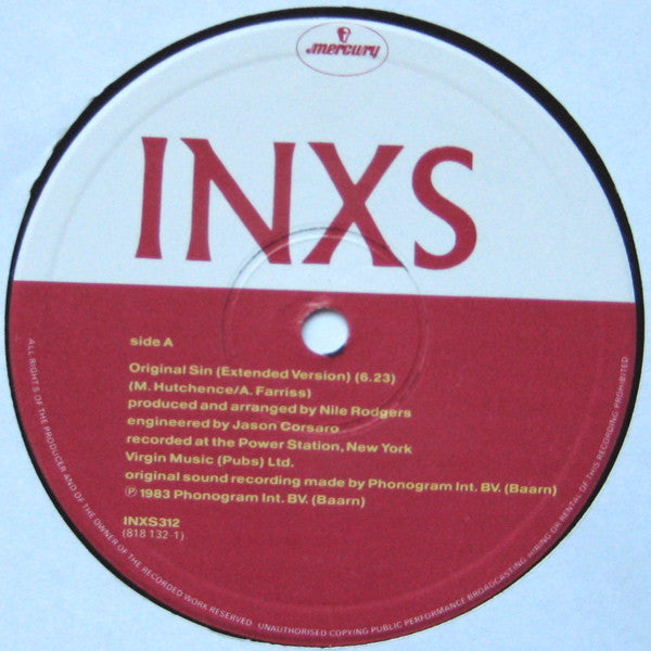INXS : Original Sin (12")