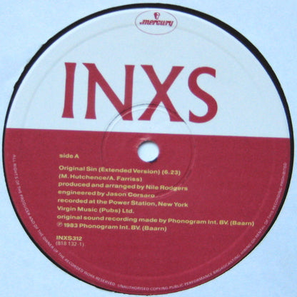 INXS : Original Sin (12")