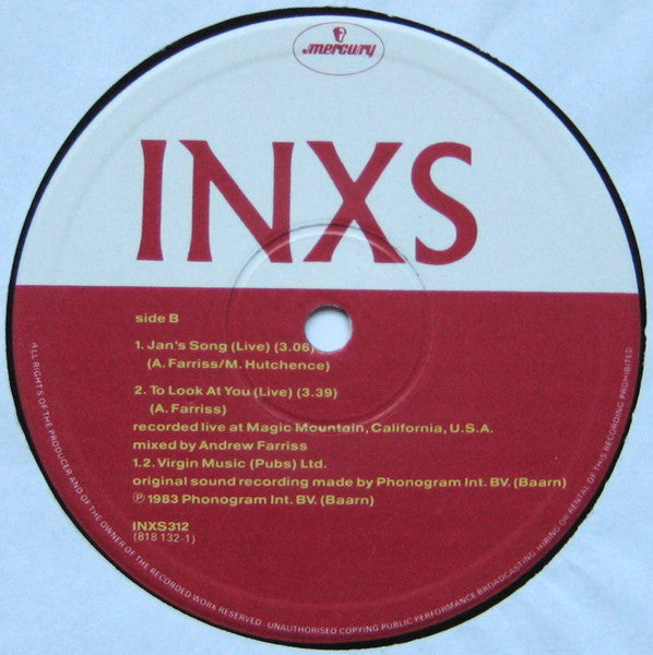 INXS : Original Sin (12")