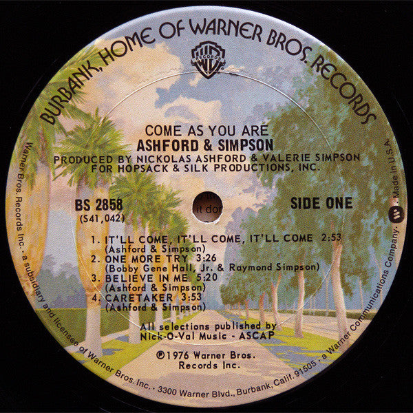 Ashford & Simpson - Come As You Are (LP, Album, Ter)