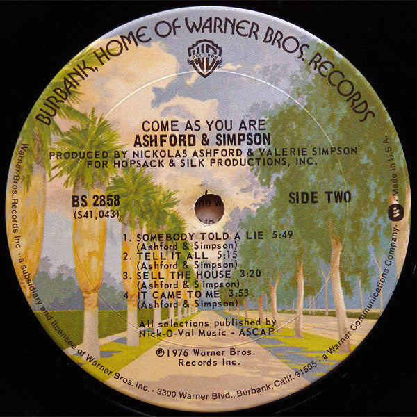 Ashford & Simpson - Come As You Are (LP, Album, Ter)
