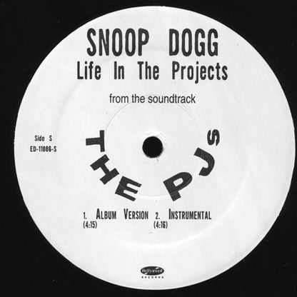 Snoop Dogg / Goodie Mob : Life In The Projects/Hat Low (12", Promo)