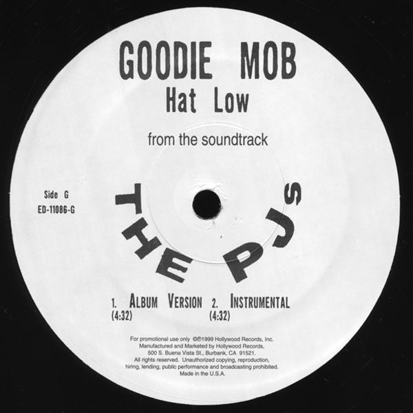 Snoop Dogg / Goodie Mob : Life In The Projects/Hat Low (12", Promo)