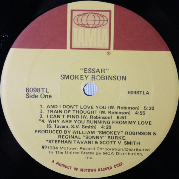 Smokey Robinson - Essar (LP, Album)