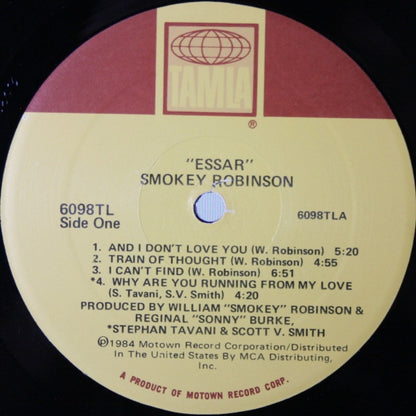 Smokey Robinson - Essar (LP, Album)
