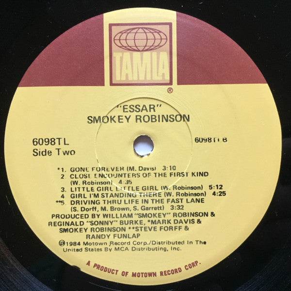 Smokey Robinson - Essar (LP, Album)