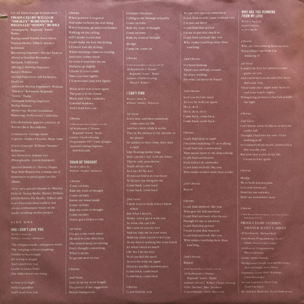 Smokey Robinson - Essar (LP, Album)