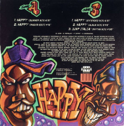 Afrika Bambaataa Presents: Khayan, The New World Power* : Happy (12")