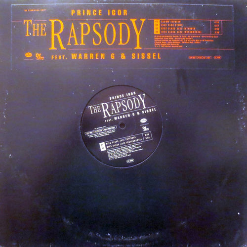 The Rapsody Feat. Warren G & Sissel : Prince Igor (12", Promo)