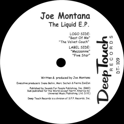Joe Montana - The Liquid E.P. (12", EP)