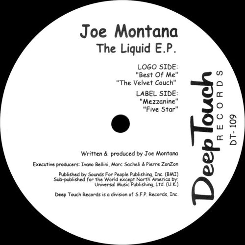 Joe Montana - The Liquid E.P. (12", EP)
