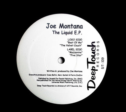 Joe Montana - The Liquid E.P. (12", EP)