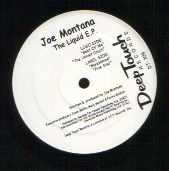 Joe Montana - The Liquid E.P. (12", EP)