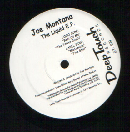 Joe Montana - The Liquid E.P. (12", EP)