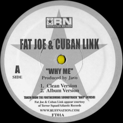 Fat Joe & Cuban Link : Why Me? (12")