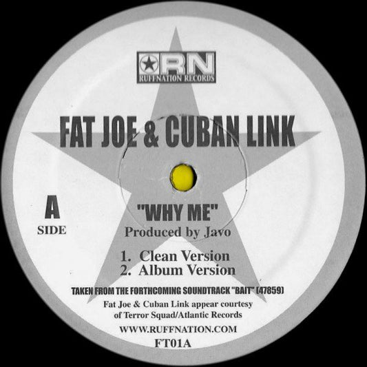 Fat Joe & Cuban Link : Why Me? (12")