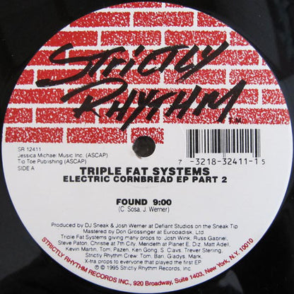 Triple Fat Systems : Electric Cornbread EP Part 2 (12", EP)