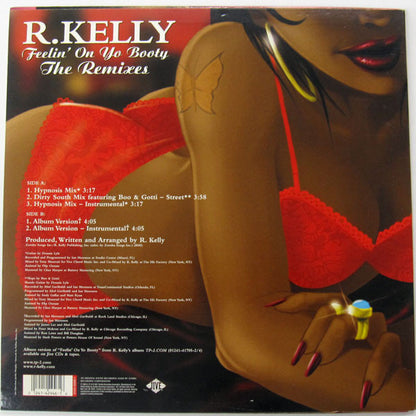 R. Kelly - Feelin' On Yo Booty - The Remixes (12")