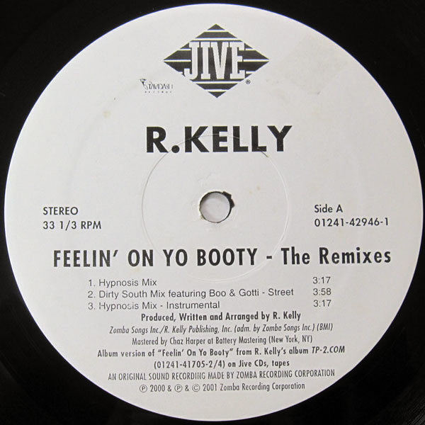 R. Kelly - Feelin' On Yo Booty - The Remixes (12")
