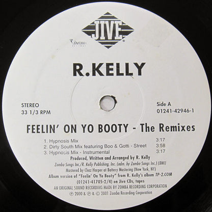 R. Kelly - Feelin' On Yo Booty - The Remixes (12")