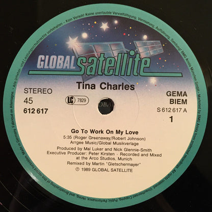 Tina Charles : Go To Work On My Love (12", Maxi)