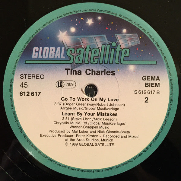 Tina Charles : Go To Work On My Love (12", Maxi)