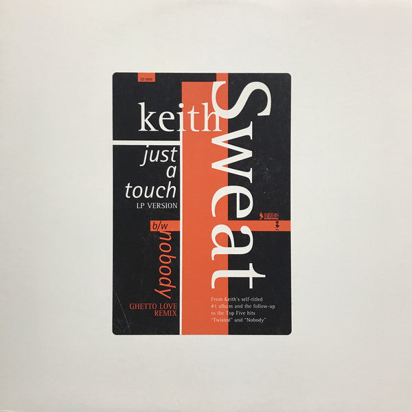 Keith Sweat - Just A Touch (12", Promo)