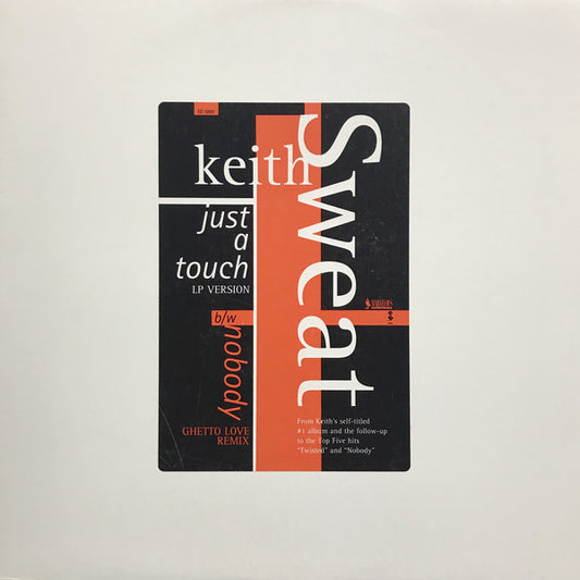 Keith Sweat - Just A Touch (12", Promo)