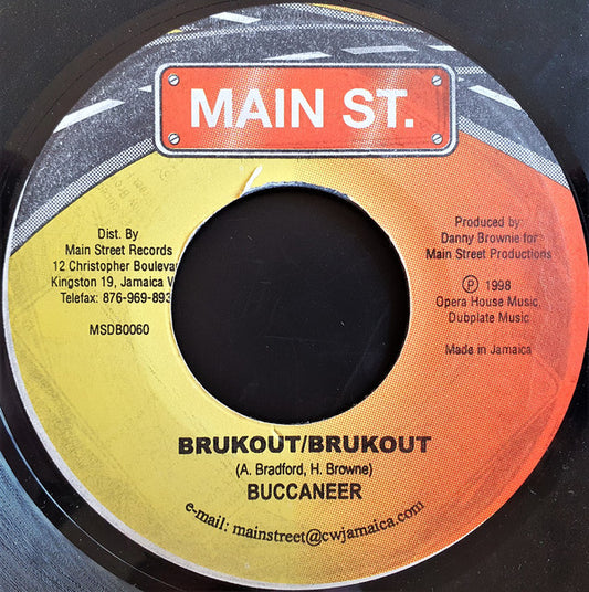 Buccaneer - Brukout / Brukout (7")