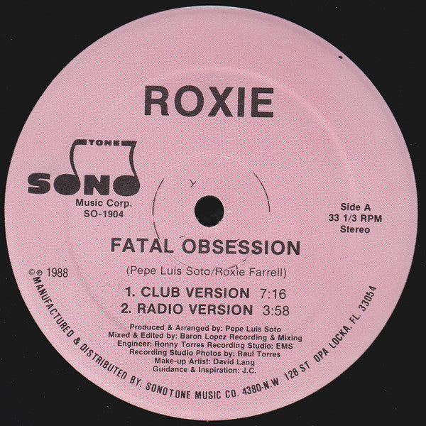 Roxie : Fatal Obsession (12")