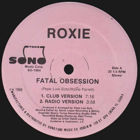 Roxie : Fatal Obsession (12")