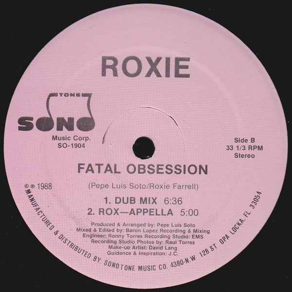 Roxie : Fatal Obsession (12")