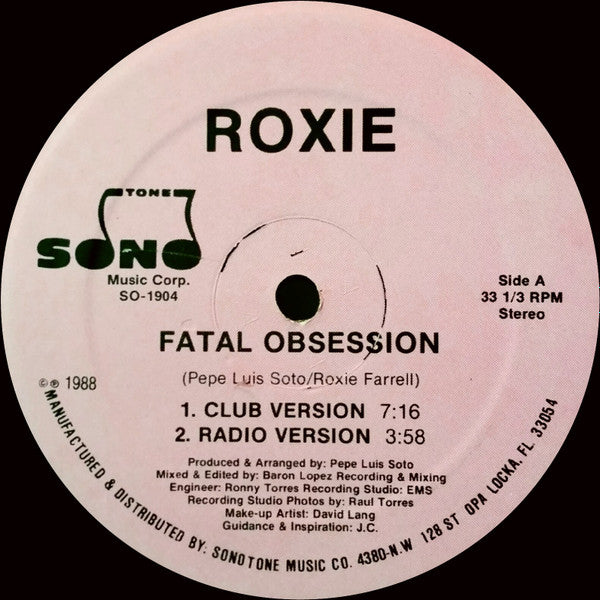 Roxie : Fatal Obsession (12")