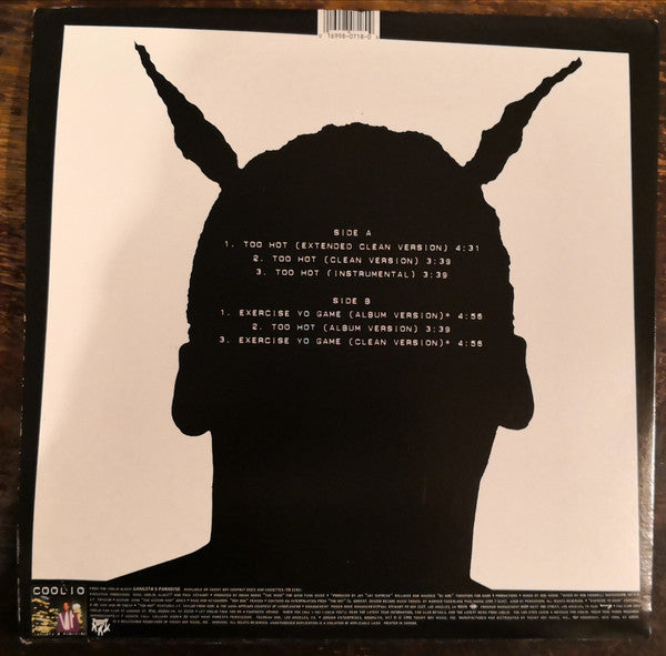 Coolio : Too Hot (12", Maxi)