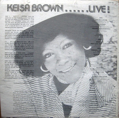 Keisa Brown - Keisa Brown......Live! (LP, Album)