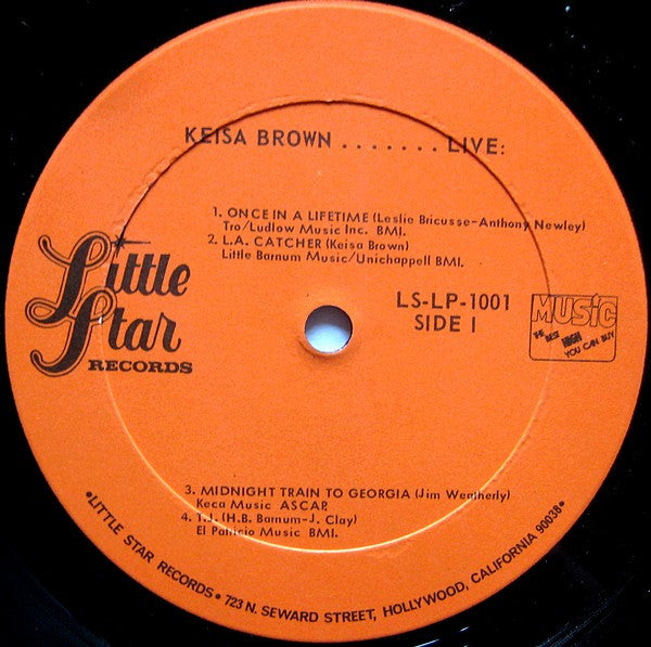Keisa Brown - Keisa Brown......Live! (LP, Album)
